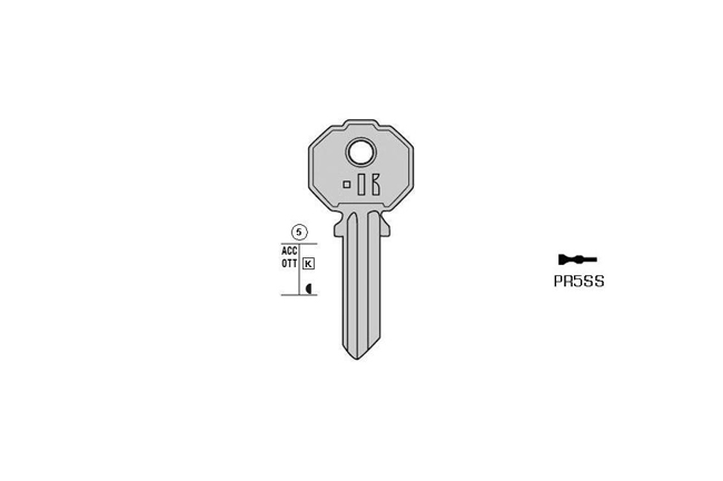 Zylinderschlüssel Standard Messing KL-PR5SS#K000 S-PF092S BO-1058% JMA-PR-6 Zylinderschlüssel Standard Messing KL-PR5SS#K000 S-PF092S BO-1058% JMA-PR-6
