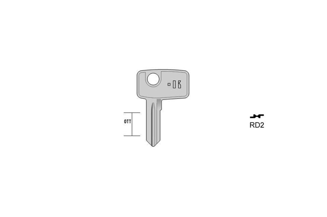 Zylinderschlüssel Standard Messing KL-RD2#K000 S-RD2 BO-1429 JMA-BD1 Zylinderschlüssel Standard Messing KL-RD2#K000 S-RD2 BO-1429 JMA-BD1
