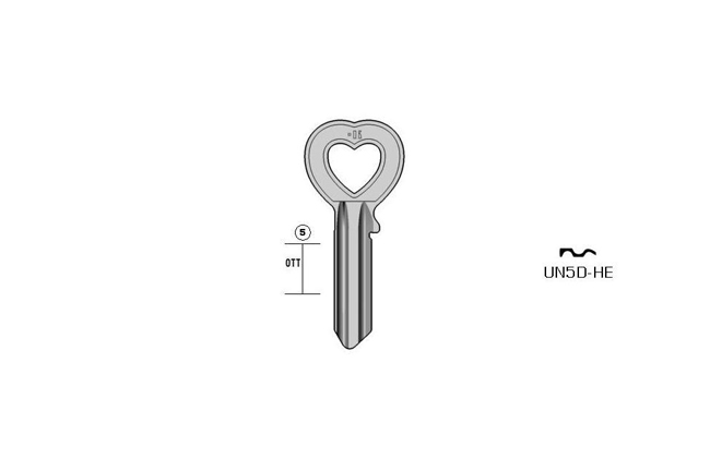 Zylinderschlüssel Standard Messing KL-UN5D-HE#K000 S-UL050 BO-707%L JMA-U-5D Zylinderschlüssel Standard Messing KL-UN5D-HE#K000 S-UL050 BO-707%L JMA-U-5D