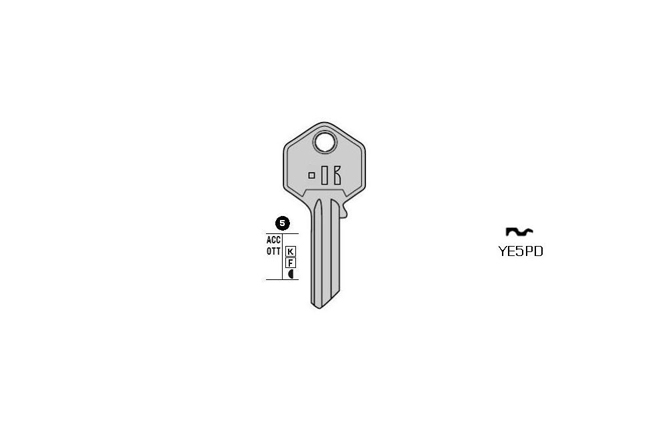 Zylinderschlüssel Standard Messing KL-YE5PD#K000 S-YA7 BO-984L JMA-YA-3D Zylinderschlüssel Standard Messing KL-YE5PD#K000 S-YA7 BO-984L JMA-YA-3D