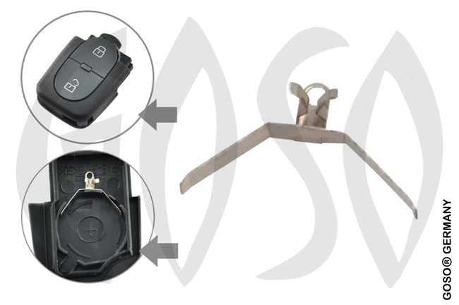 Audi VW Seat Skoda battery clamp #5 5041 Audi VW Seat Skoda battery clamp #5 5041