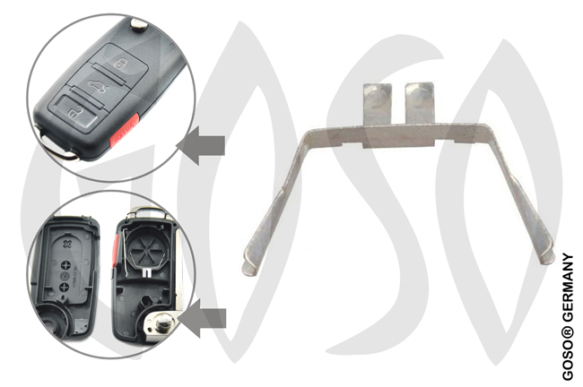 Audi VW Seat Skoda battery clamp #12 5041 Audi VW Seat Skoda battery clamp #12 5041