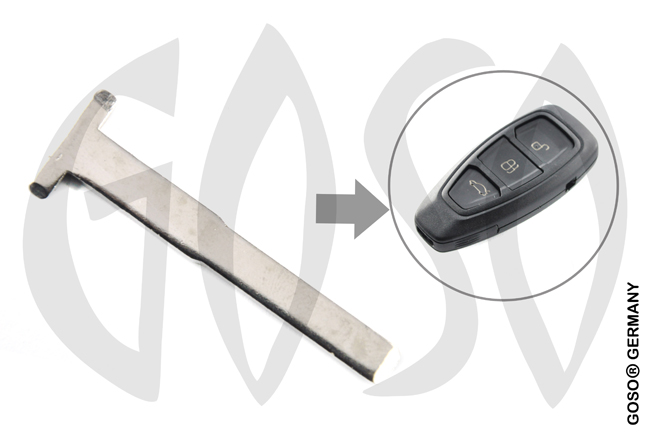 Ford Blank Smart Remote Key Blade 8509 Ford Blank Smart Remote Key Blade 8509